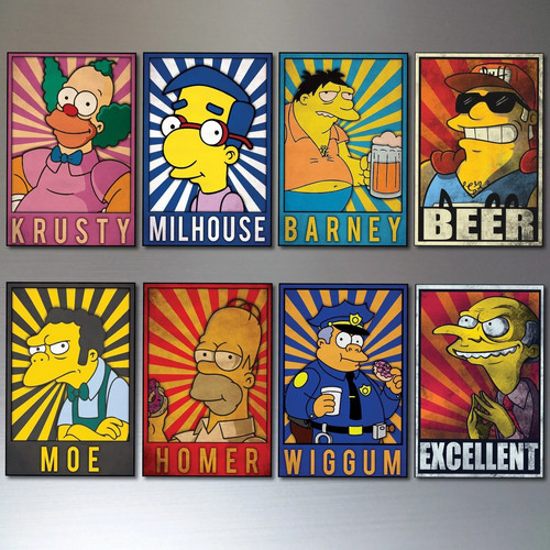 Vintage simpsons character - character, 8x
