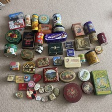 Job Lot Biscuit Coffee Sweet Etc Vintage Tins