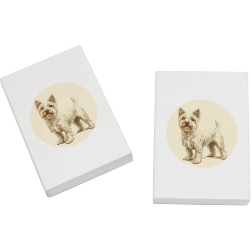 Westie dog standing - 2, x