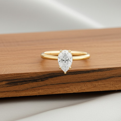 Carat pear diamond wedding - pear,