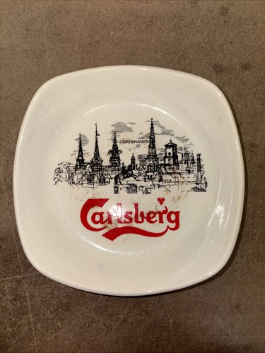 Carlsberg ceramic ashtray - ceramic,