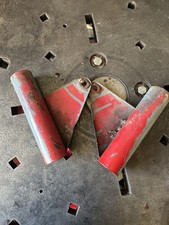 MZ TS 125 TS 150 35mm HEADLIGHT BRACKETS (Yellow204)