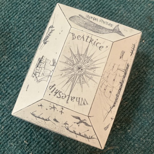 Vintage scrimshaw beatrice - scrimshaw,