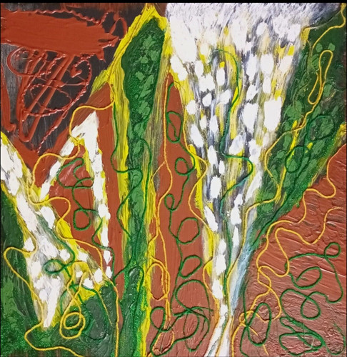 Acrylic mixed media - , art|