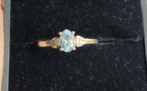 9ct yellow gold oval cut - 9ct,