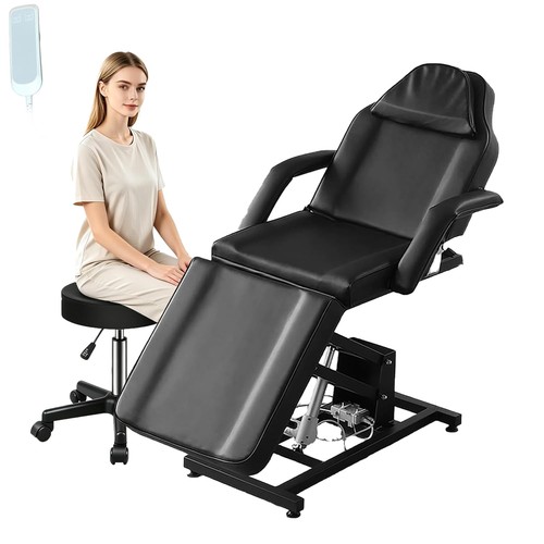 Electric beauty bed with stool - beauty,