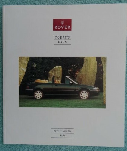 Rover brochure 1994 mini - brochure,