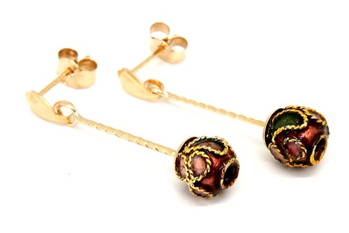 9ct gold maroon chinese - 9ct,