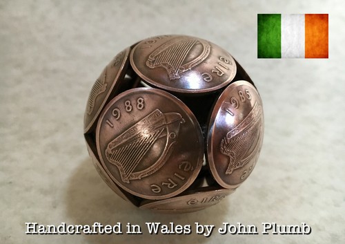 Bronze irish two penny - two,