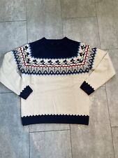 Vintage Ski Sking  Jumper Size Uk Men’s Large Festive Xmas ?