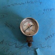 VINTAGE STEEL CHROME  GAUGE