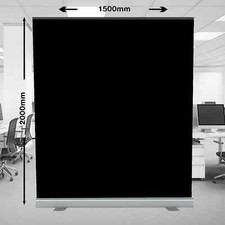 1500mm Wide x 2m High Zoom Call Chroma Key Black Screen Tik Tok Video BACKDROP