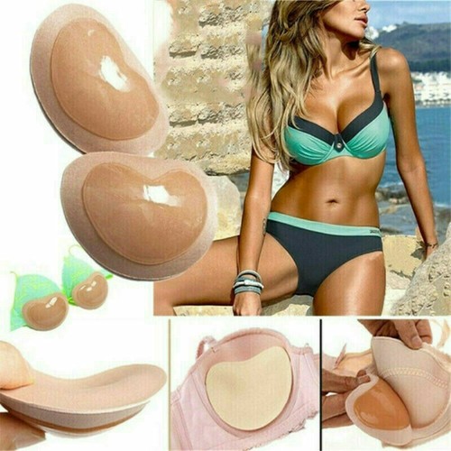 Pair silicone gel bra bikini - bra,