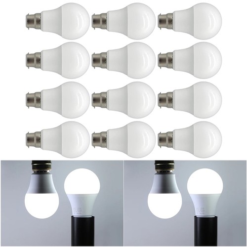 Pack b22 bayonet led bulb - 12,