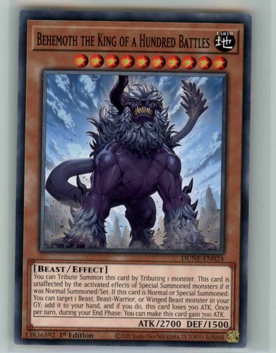 Behemoth the king hundred - the, of