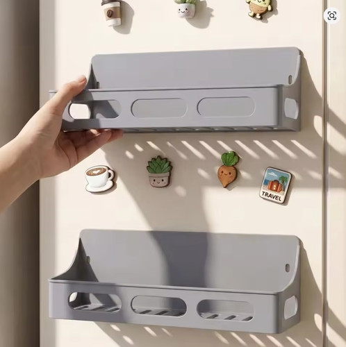 Magnetic refrigerator storage - refrigerator,