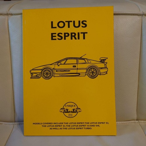 Lotus esprit car book s4 - car, s3