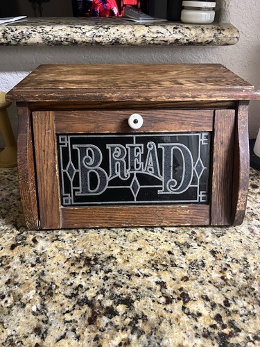 Antique wood oak tone bread - wood,
