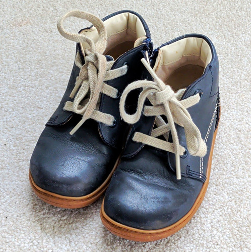 Clarks kids blue leather - kids,
