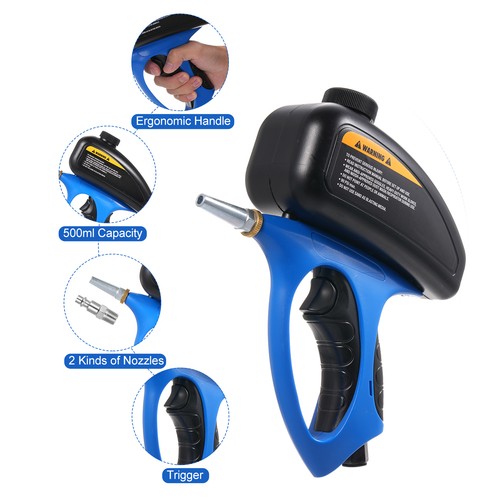 Handheld pneumatic sandblaster - handheld,