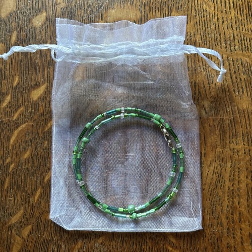 Dainty new green memory wire - memory,