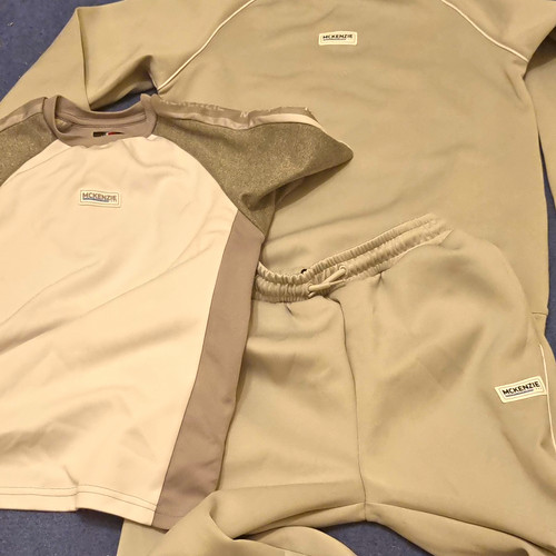 Mckenzie boys grey white 2pc - mckenzie,