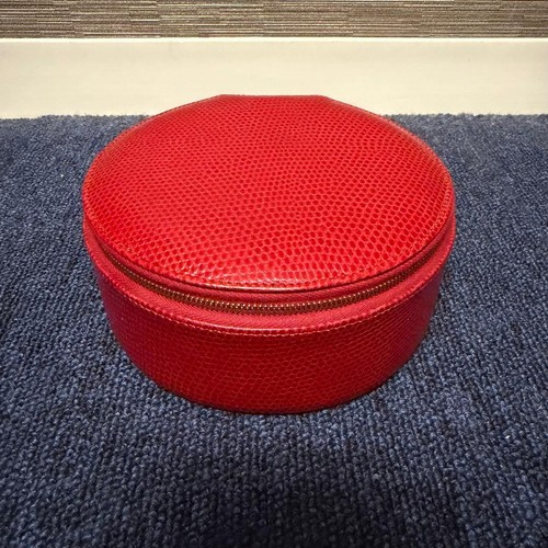 Smythson leather jewelry case - leather,