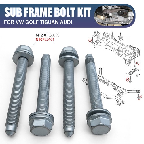 Front subframe bolts - 4x,