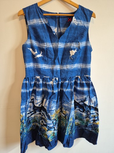 Hell bunny blue dress - hell,