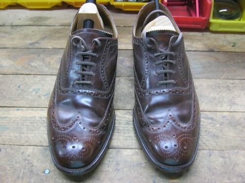 Loake leather brogue shoes 5 - loake,