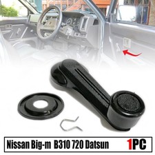 Inner Window Handle Crank Black For Nissan 720 Pickup Datsun B310 Sedan