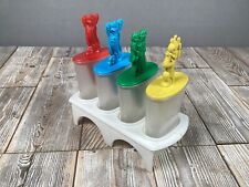 4 x Kellogg’s Ice Lolly Molds Makers With Stand - Vintage Retro 1992 