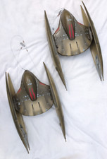 STAR WARS GIANT TRADE FEDERATION FIGHTERS TOY R US POS 1999 VERY RARE 32" M24