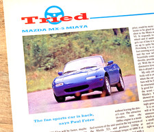 MAZDA MX5 MIATA NEWCOMER MK1 -