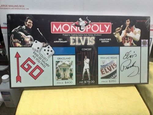 Monopoly elvis 25th - monopoly,