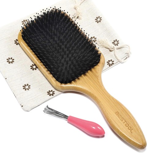 Hair brush boar bristle - brush,,