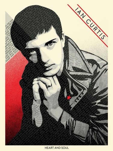Obey giant ian curtis - curtis, heart