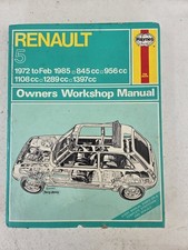 Renault 5 Haynes Manual 1972