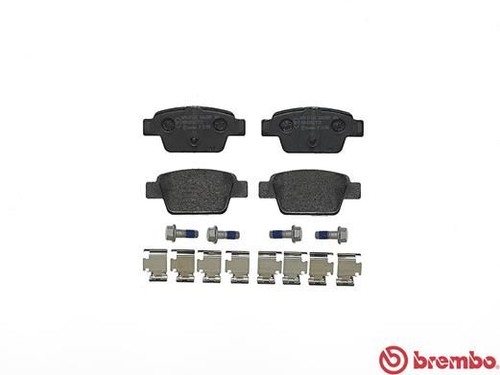 Brembo p23080 brake pad set - pad,