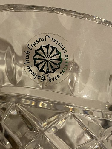 Galway irish crystal horn - irish,