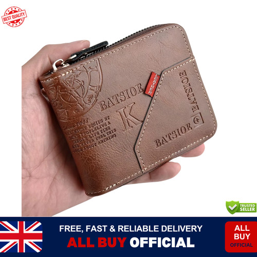 Mens leather wallet - mens,