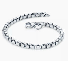 Tiffany & Co. Sterling Silver 925 Venetian Link Bracelet - small 170mm