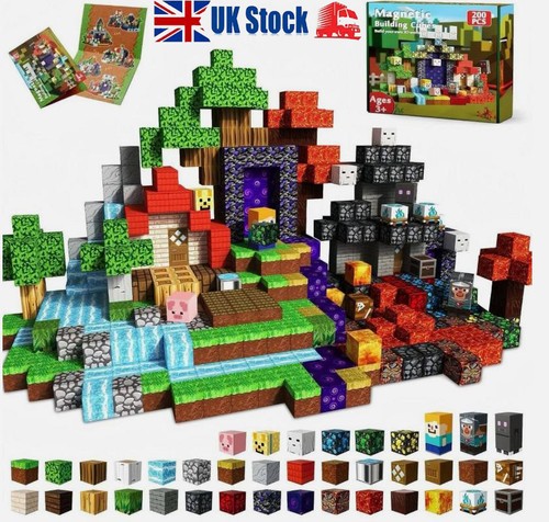 200 pcs magnetic building - 200,