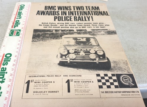1965 mini cooper police - 1965,