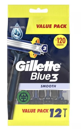 Gillette blue disposable - gillette, 3