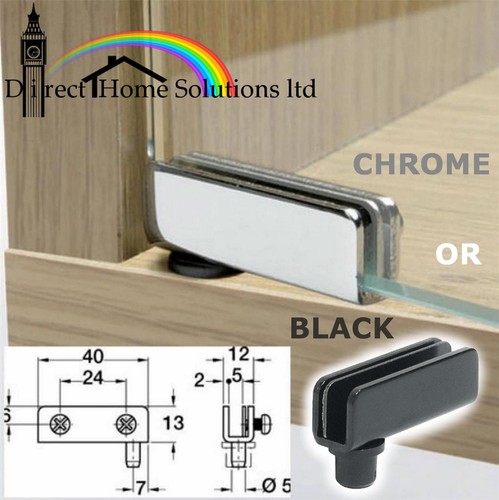 Glass door pivot hinges - glass,