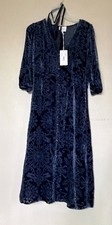 Johnny Was Blue Velvet Floral