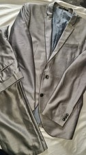 Next Mens Grey 2 Piece Suit