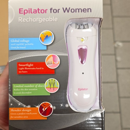 Rechargeable cordless epilator - rechargeable,