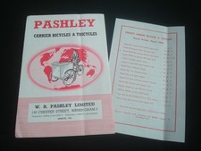 VINTAGE PASHLEY CARRIER CYCLE